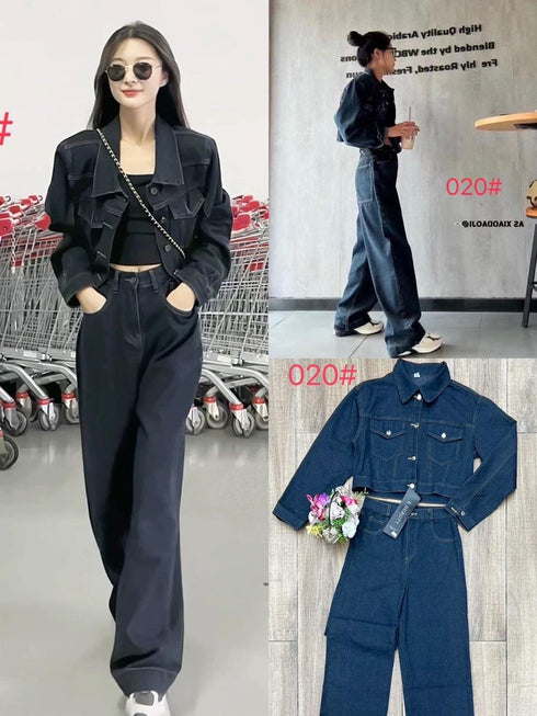 Women Casual Denim Co-Ord Sets